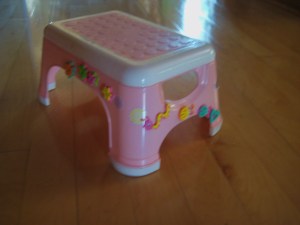 The Famous Decorated Stool!